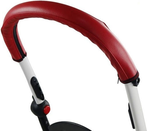 Universal Leather Handle Cover Red