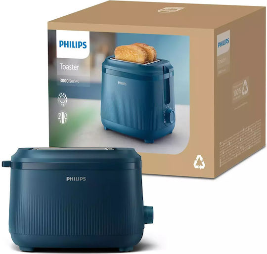 Philips 3000 Series Toaster 2 Slots 900W Blue