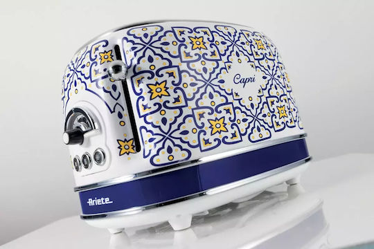Ariete Capri Toaster 2 Slots 815W Blue