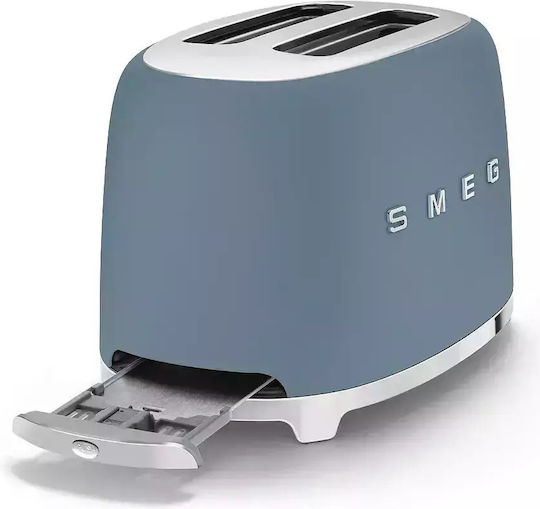 Smeg Toaster 2 Slots 950W Blue