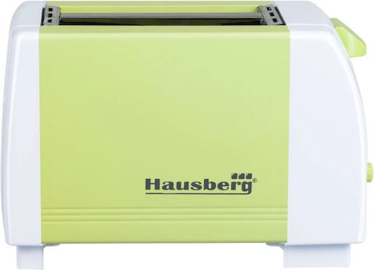 Hausberg Prăjitor de pâine 2 sloturi 750W Verde