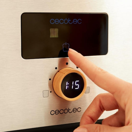 Cecotec Touch&Toast Double Тостер Двуместна 950W Сив