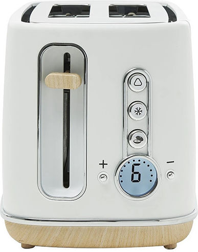 Haden Φρυγανιέρα 2 Θέσεων 815W Λευκή