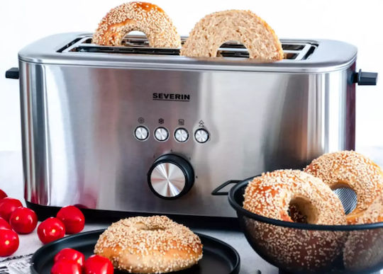 Severin Φρυγανιέρα 2 Θέσεων 1400W Inox