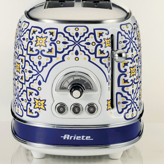 Ariete Capri Φρυγανιέρα 2 Θέσεων 810W Λευκή