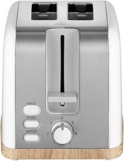 Concept Toaster 2 Schlitze 930W Weiß