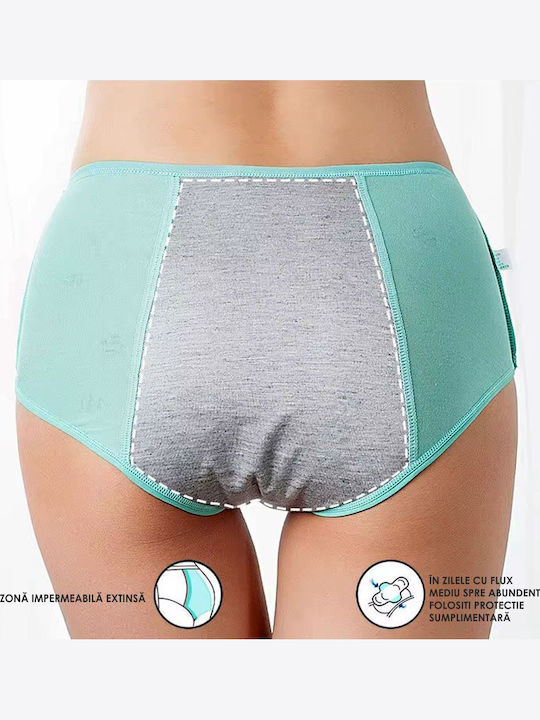 Βαμβακερά Femei Slip MultiPack Multicolored
