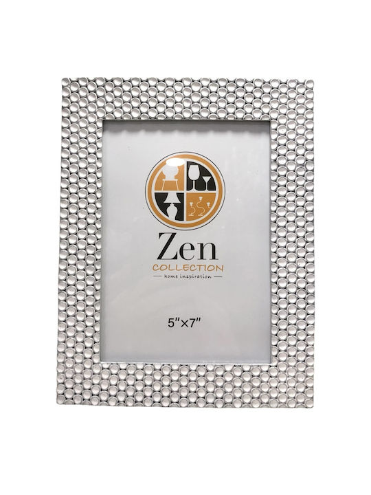 Zen Collection Κορνίζα Πλαστική με Λευκό Πλαίσιο