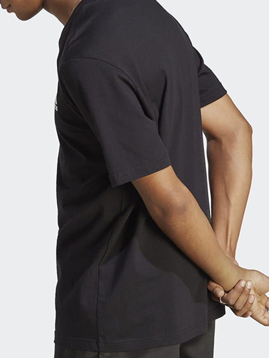 Essentials Single Athletic T-shirt Black