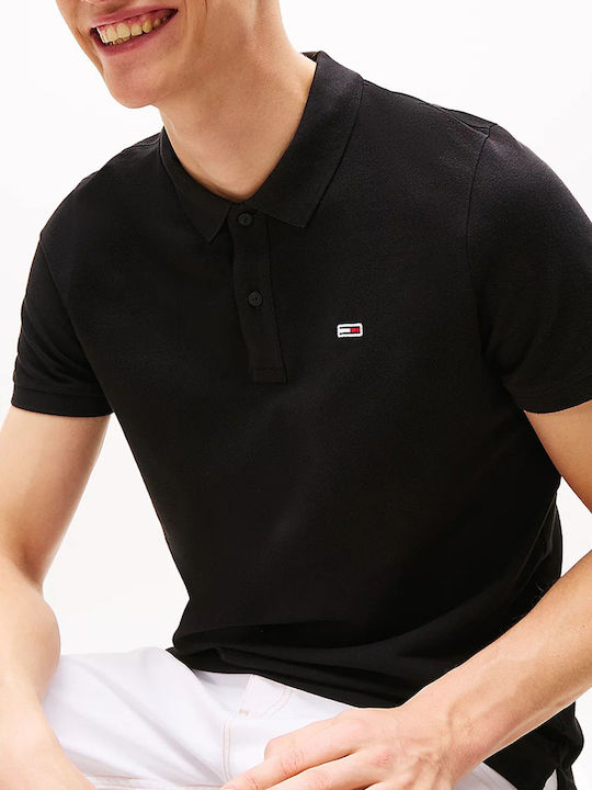 Flag Polo T-shirt Black DM0DM20676-BDS