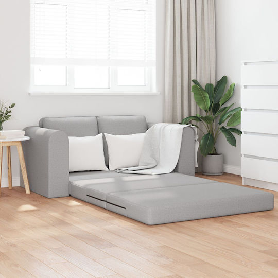 Corner Couch Bed Cloud Grey 148x71x83 cm