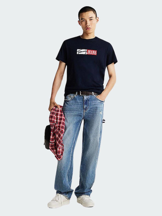 T-shirt Navy Μπλε