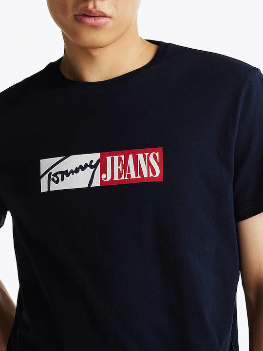 T-shirt Navy Μπλε