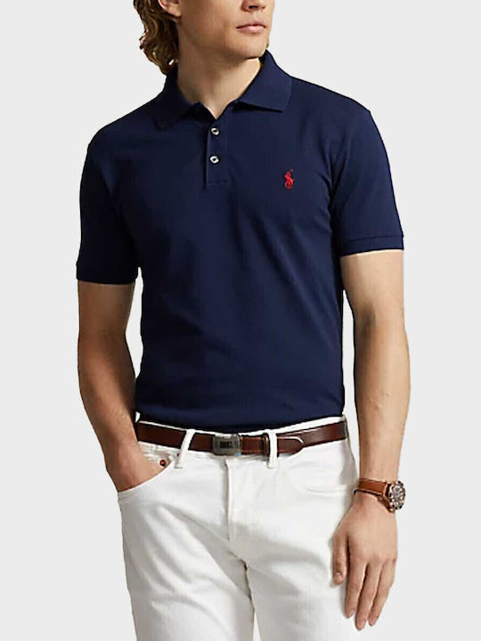 Polo Μπλούζα Κοντομάνικη Μπλε