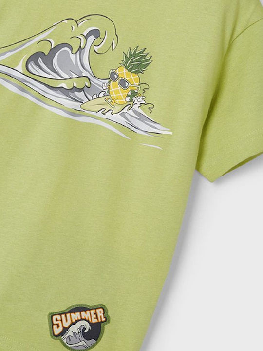 Kinder-Set mit Shorts Sommer 2Stück Olive