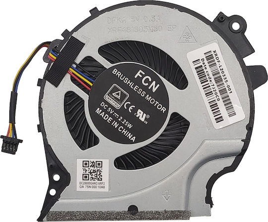 Laptop Fan HP Pavilion 15-CX 15-CX0011TX 15-CX0216TX L20335-001 Left GPU
