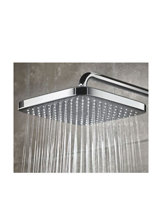 Grohe Tempesta Cube 250 Στήλη Ντουζ με Μπαταρία Ασημί