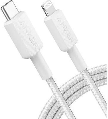 Anker USB-C to Lightning Cable Λευκό 0.9m