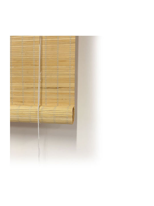 Woodware Beschattungsrollo Bamboo in Beige Farbe L180xH220cm