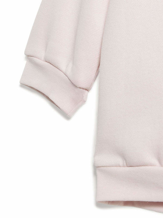 Παιδικό Σετ με Κολάν Χειμερινό 2τμχ Ροζ Essentials Allover Print