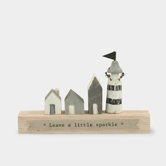 Synchronia Miniatură Decorativă Din Lemn 10.7x3x6.7cm