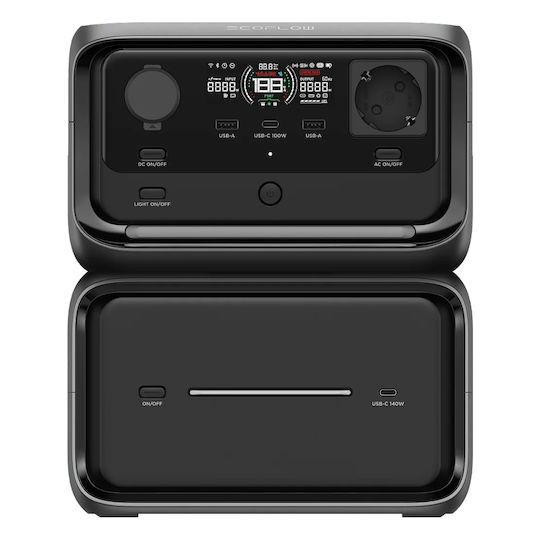 EcoFlow River 3 Max Plus Power Station Capacity 600Wh / 268800mAh