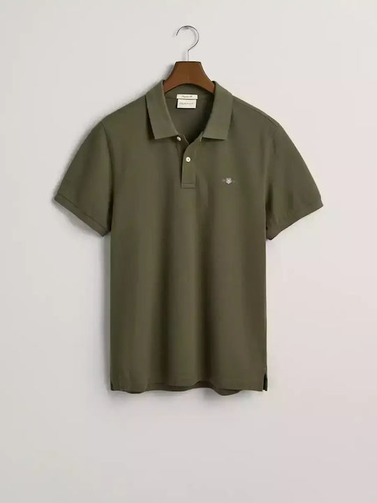 Polo Short Sleeve Blouse Olive