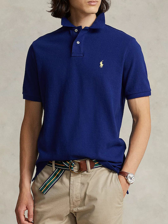 Polo Athletic Short Sleeve Navy Blouse