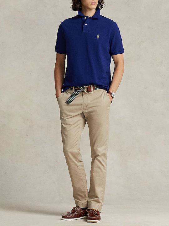 Polo Athletic Short Sleeve Navy Blouse