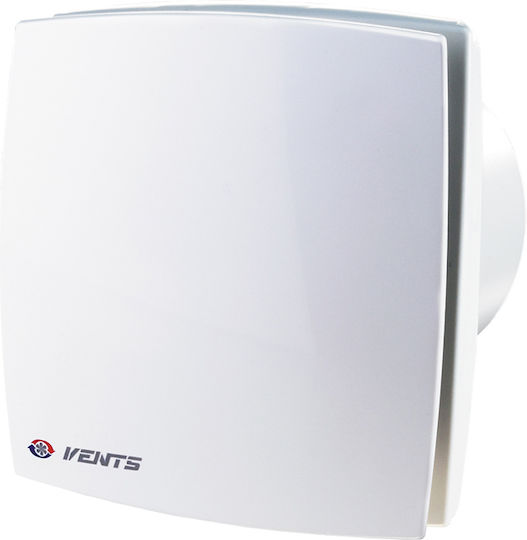Vents 100 Wall-mounted Ventilator Bathroom 100mm White