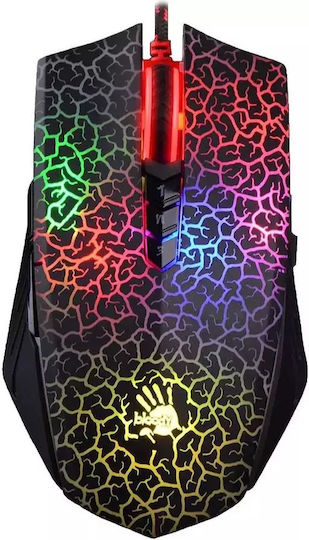 A4Tech Bloody Blazing A70 RGB Gaming Mouse 4000 DPI Gray