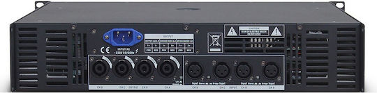 LD Systems DP4950 PA Power Amplifier 4 Channels 810W/4Ω 490W/8Ω