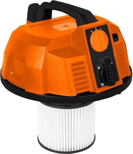 Neo Tools Прахосмукачка За Течности / Твърди 1600W с Неръждаема Стомана Контейнер 35лт