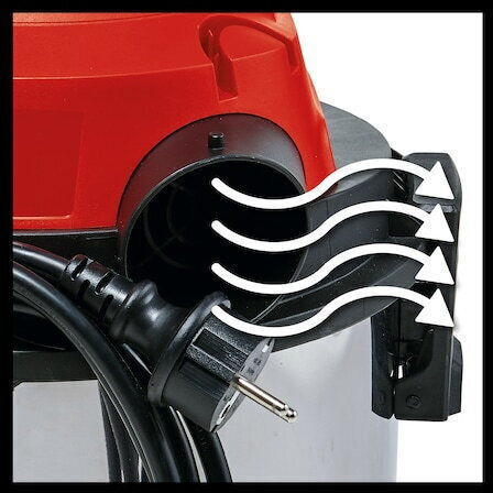 Einhell Tc-vc 1820 Σκούπα Υγρών / Στερεών 1250W με Ανοξείδωτο Κάδο 20lt
