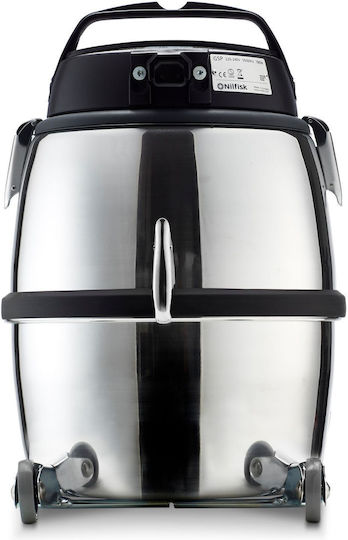 Nilfisk GM 80C Прахосмукачка За Течности / Твърди 900W с Пластмаса Контейнер 6.25лт