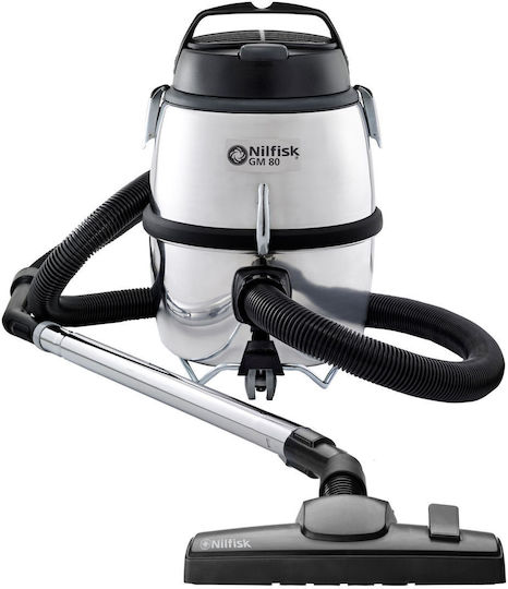Nilfisk GM 80C Прахосмукачка За Течности / Твърди 900W с Пластмаса Контейнер 6.25лт