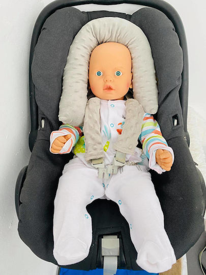 Възглавница За Седалка За Кола Newborn Baby Сива Mink