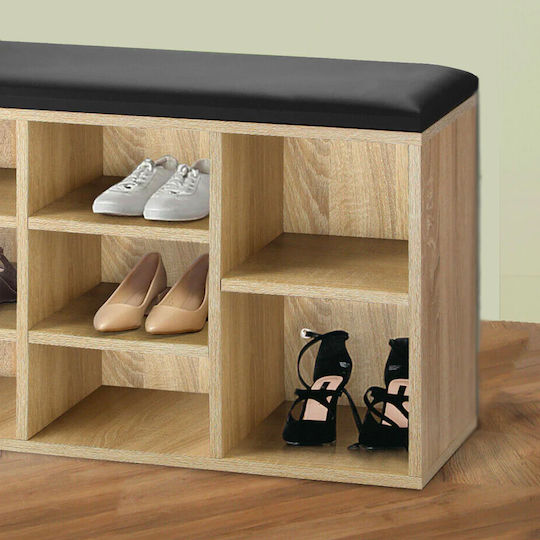 F-V Bench Eingangsmöbel mit Schuhschrank & Bank 105x34x49cm