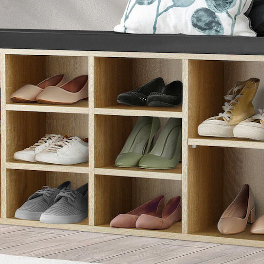 F-V Bench Eingangsmöbel mit Schuhschrank & Bank 105x34x49cm