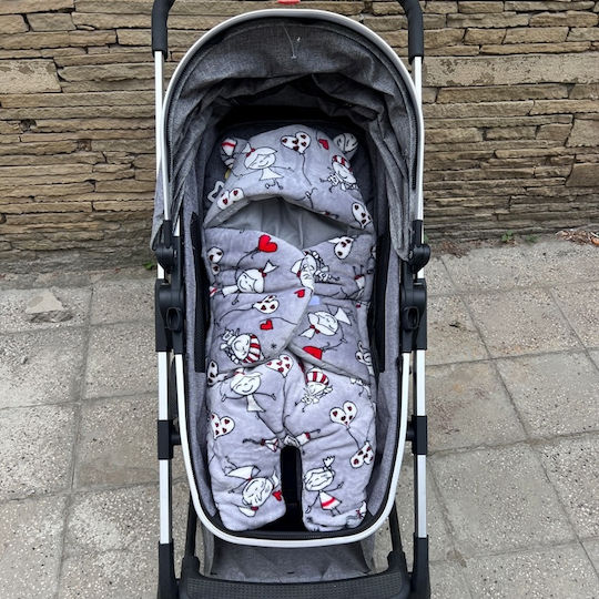 Sac de picioare pentru cărucior Multicolor