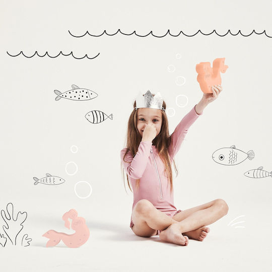 Παιδικό Παιχνίδι Σιλικόνης Μεζούρες Σετ 2 Mermaid Circus Sunny Life