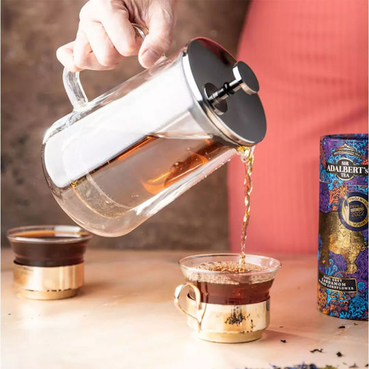 Klausberg Cafetieră cu Filtru Manual din Oțel Inoxidabil Argintiu 600ml