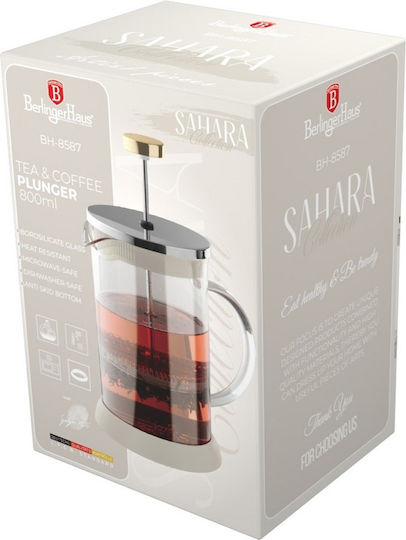 Berlinger Haus Manual Filter Coffee Maker Stainless Steel White 800ml