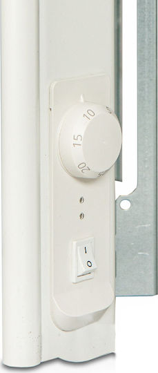 Ensto Θερμοπομπός Τοίχου 1000W 85.3x38.9cm Λευκός