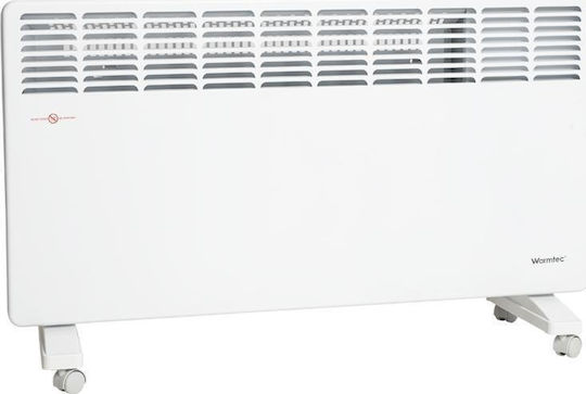 Warmtec Θερμοπομπός Τοίχου 1500W με Ηλεκτρονικό Θερμοστάτη και WiFi Λευκό