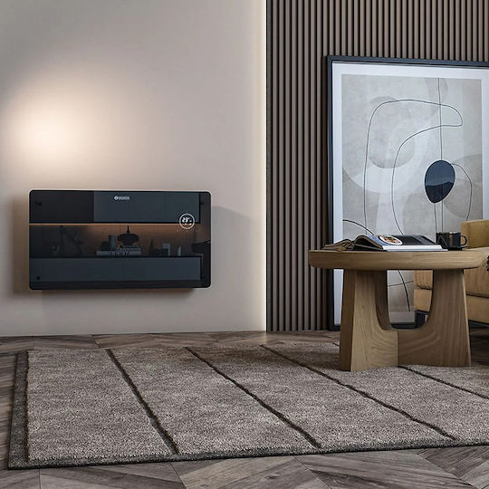 Olimpia Splendid Caleo Convector Heater Floor 2000W with Electronic Thermostat and WiFi Black