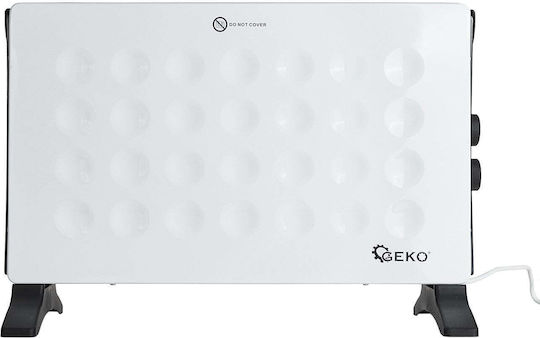 Geko Θερμοπομπός Δαπέδου 2000W Λευκός