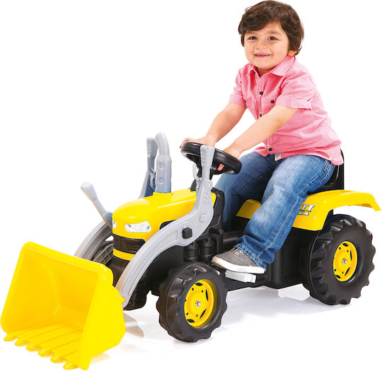 Kids Foot-to-Floor Ride On Tractor with Pedal Yellow