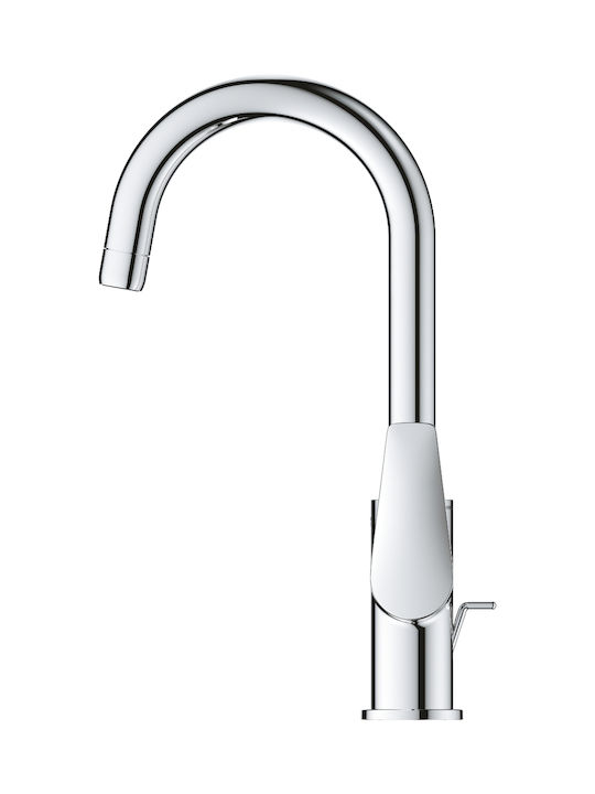 Grohe Mixing Tall Sink Faucet Silver
