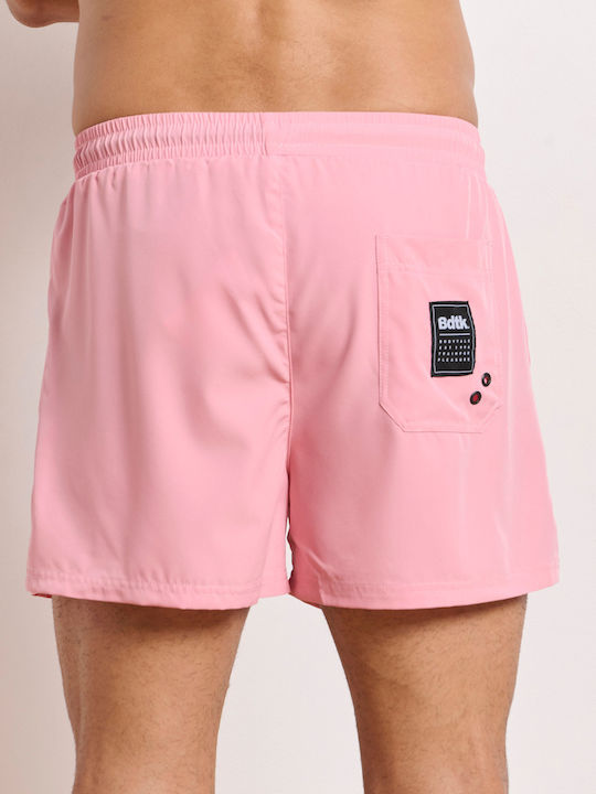 Men's Swimwear Shorts Pink with Patterns